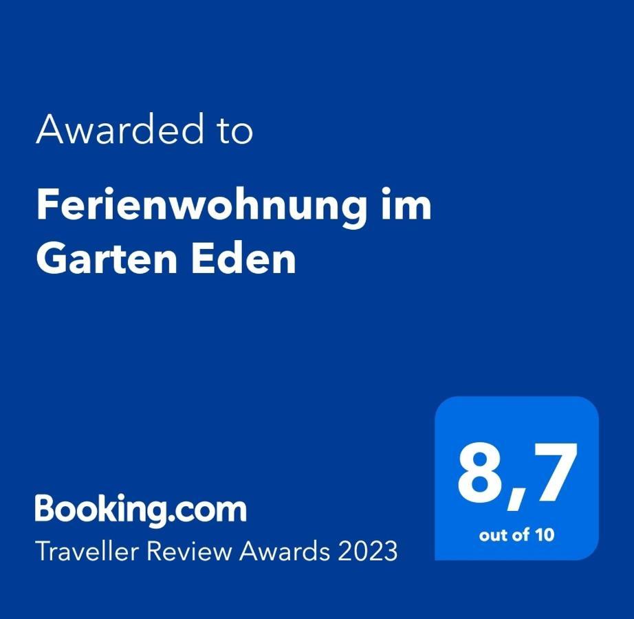 Ferienwohnung Im Garten Eden Grünberg Esterno foto